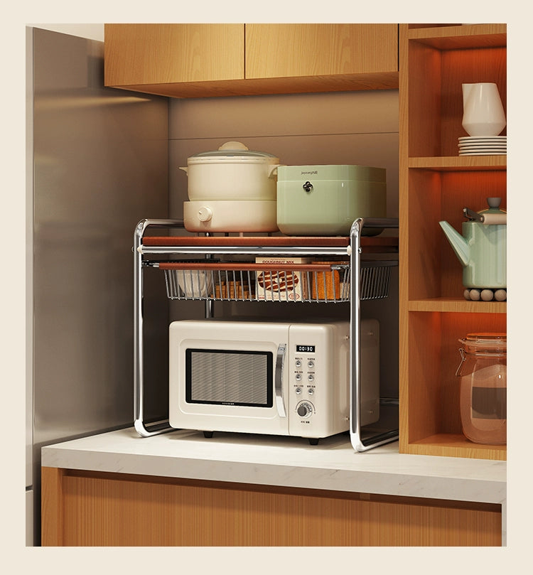 Antique Rice Cooker & Microwave Rack | Ofertas Real