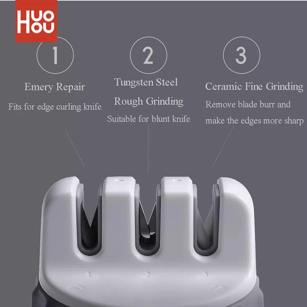 HUOHOU Mini Sharpener – Easy, Safe & Stable | Ofertas Real