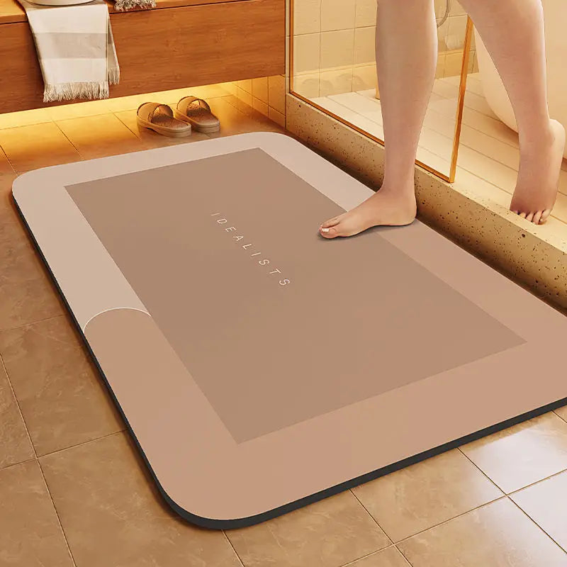 Diatomaceous Mud Absorbent Mat – Quick Dry & Anti-Slip