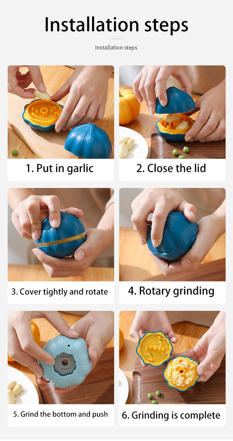 Manual Rotary Garlic Crusher | Ofertas Real