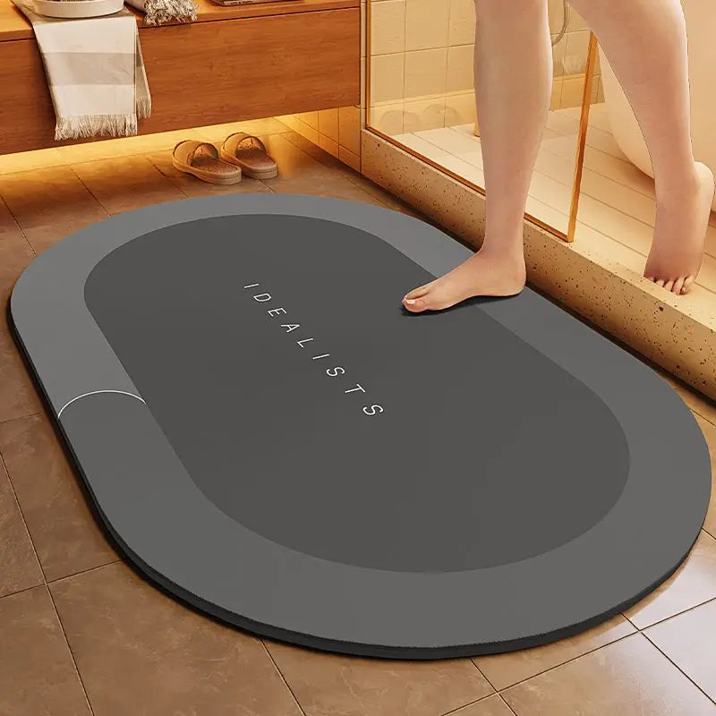 Diatomaceous Mud Absorbent Mat – Quick Dry & Anti-Slip