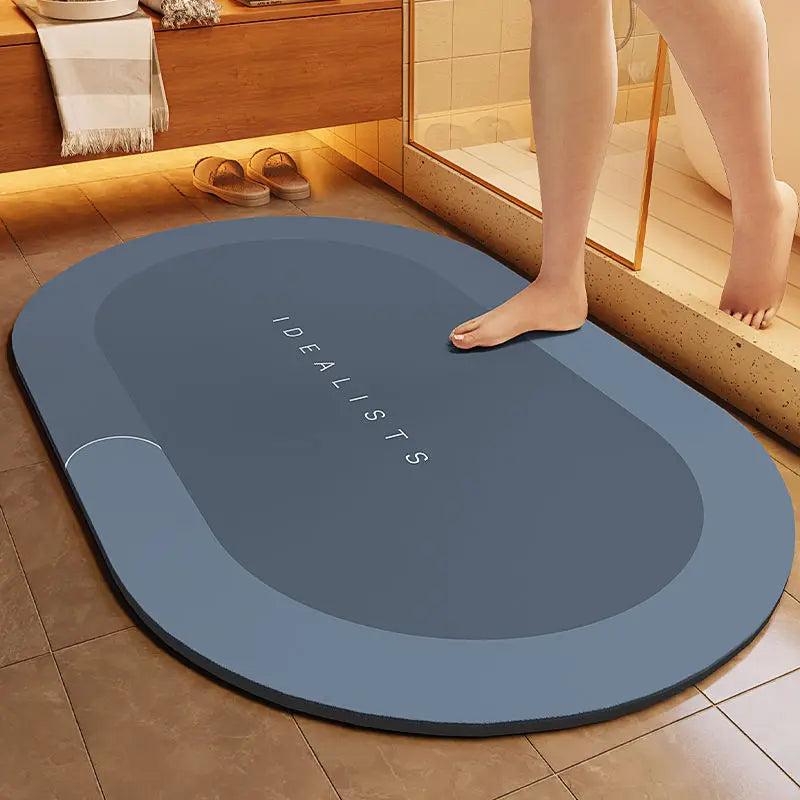 Diatomaceous Mud Absorbent Mat – Quick Dry & Anti-Slip