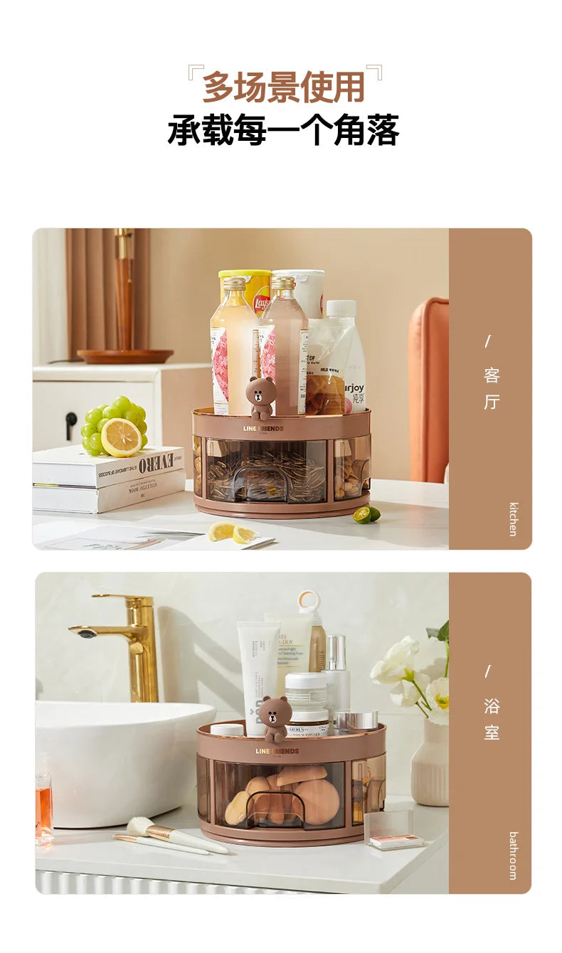 LINE FRIENDS Brown Kitchen Box | Ofertas Real
