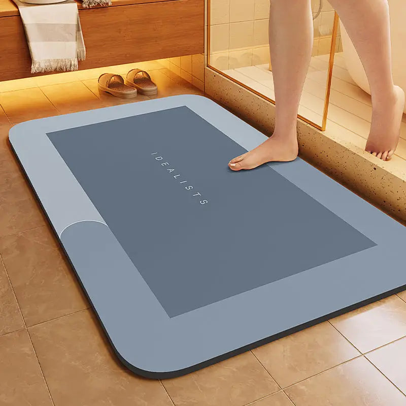 Diatomaceous Mud Absorbent Mat – Quick Dry & Anti-Slip