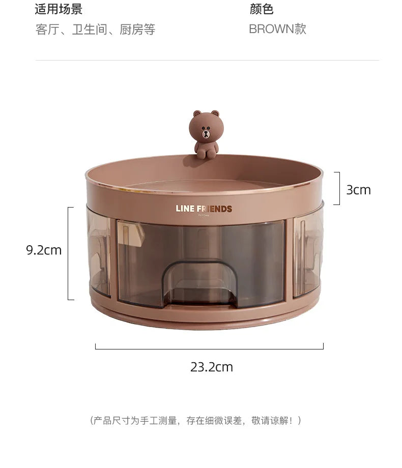 LINE FRIENDS Brown Kitchen Box | Ofertas Real
