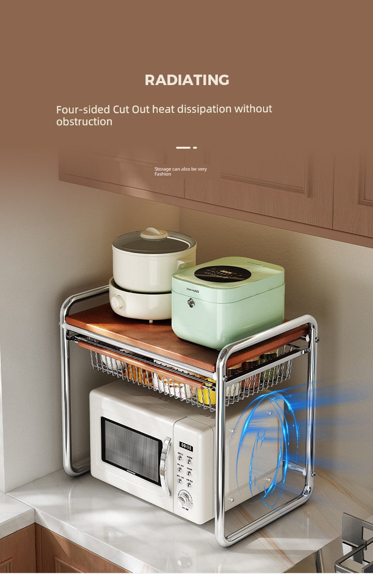 Antique Rice Cooker & Microwave Rack | Ofertas Real