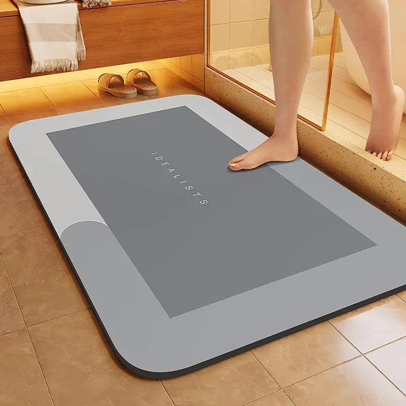 Diatomaceous Mud Absorbent Mat – Quick Dry & Anti-Slip