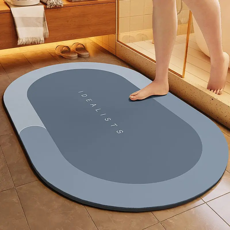 Diatomaceous Mud Absorbent Mat – Quick Dry & Anti-Slip