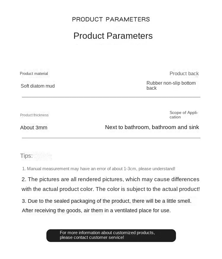 Diatomaceous Mud Absorbent Mat – Quick Dry & Anti-Slip