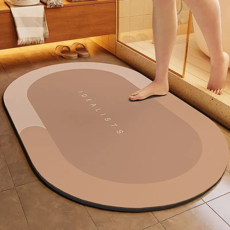 Diatomaceous Mud Absorbent Mat – Quick Dry & Anti-Slip