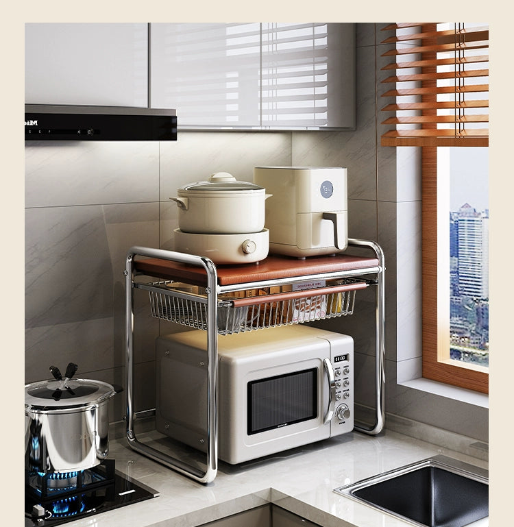 Antique Rice Cooker & Microwave Rack | Ofertas Real