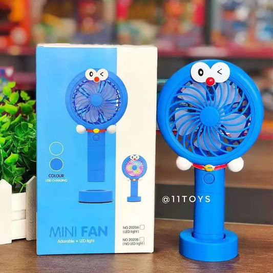Cute Doraemon USB Fan - Rechargeable | Ofertas Real