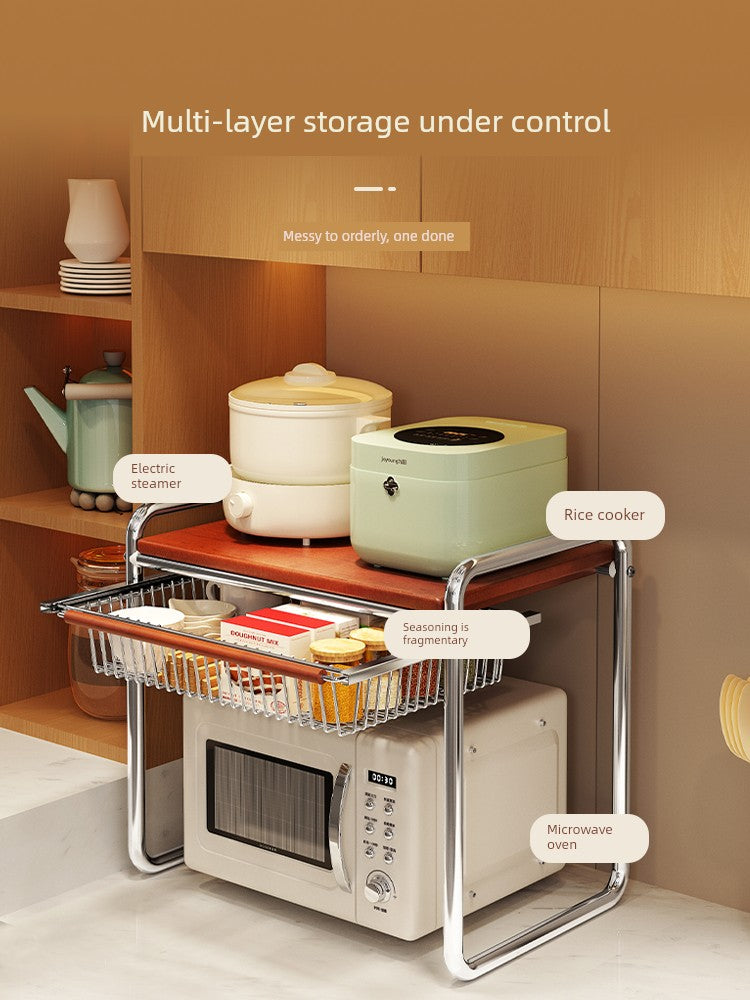 Antique Rice Cooker & Microwave Rack | Ofertas Real