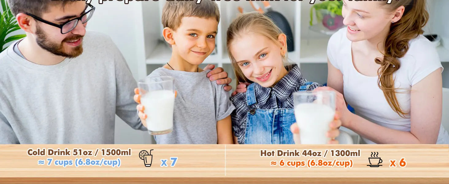 Nut Milk Maker 51oz | 7-in-1 Automatic Milk Machine