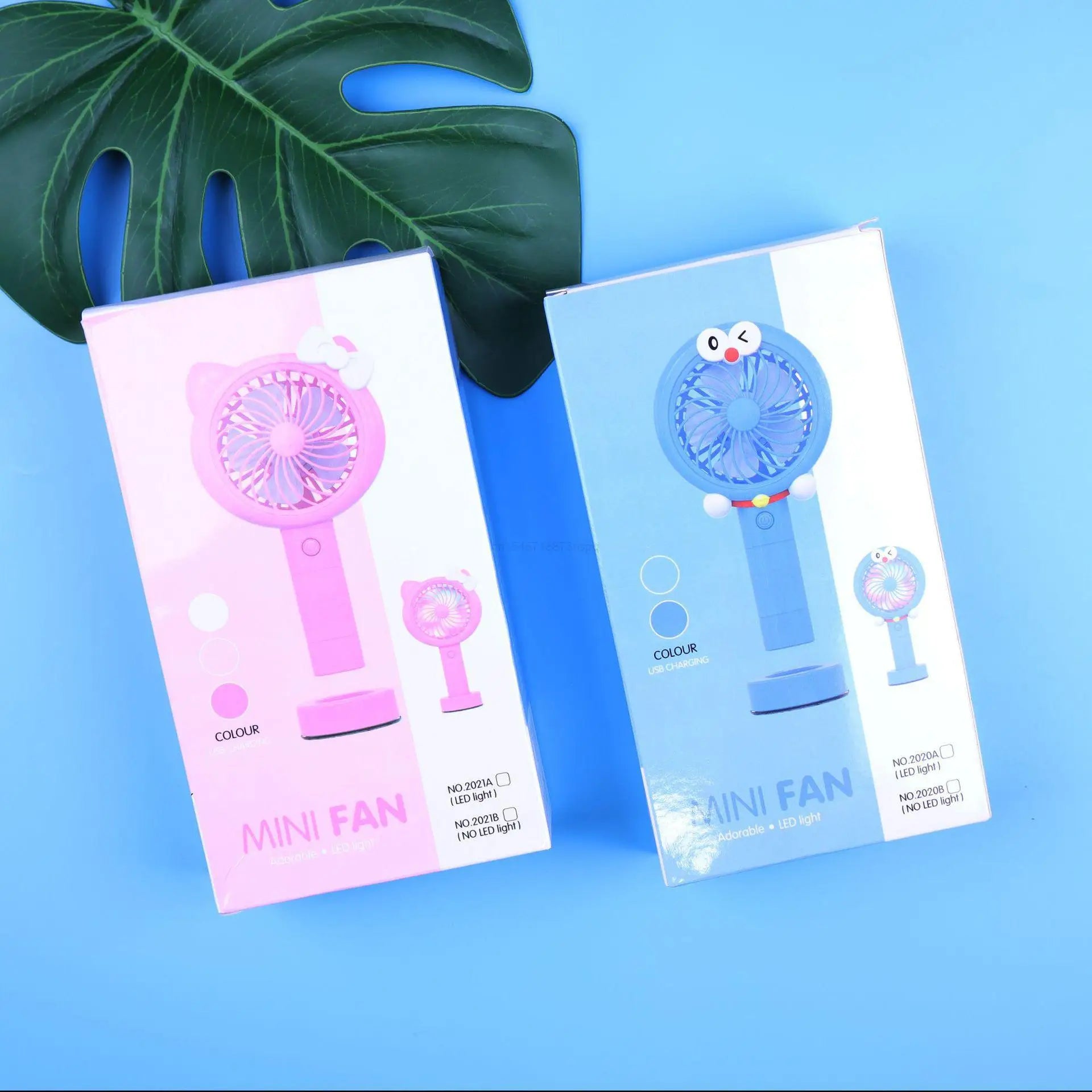 Cute Doraemon USB Fan - Rechargeable | Ofertas Real
